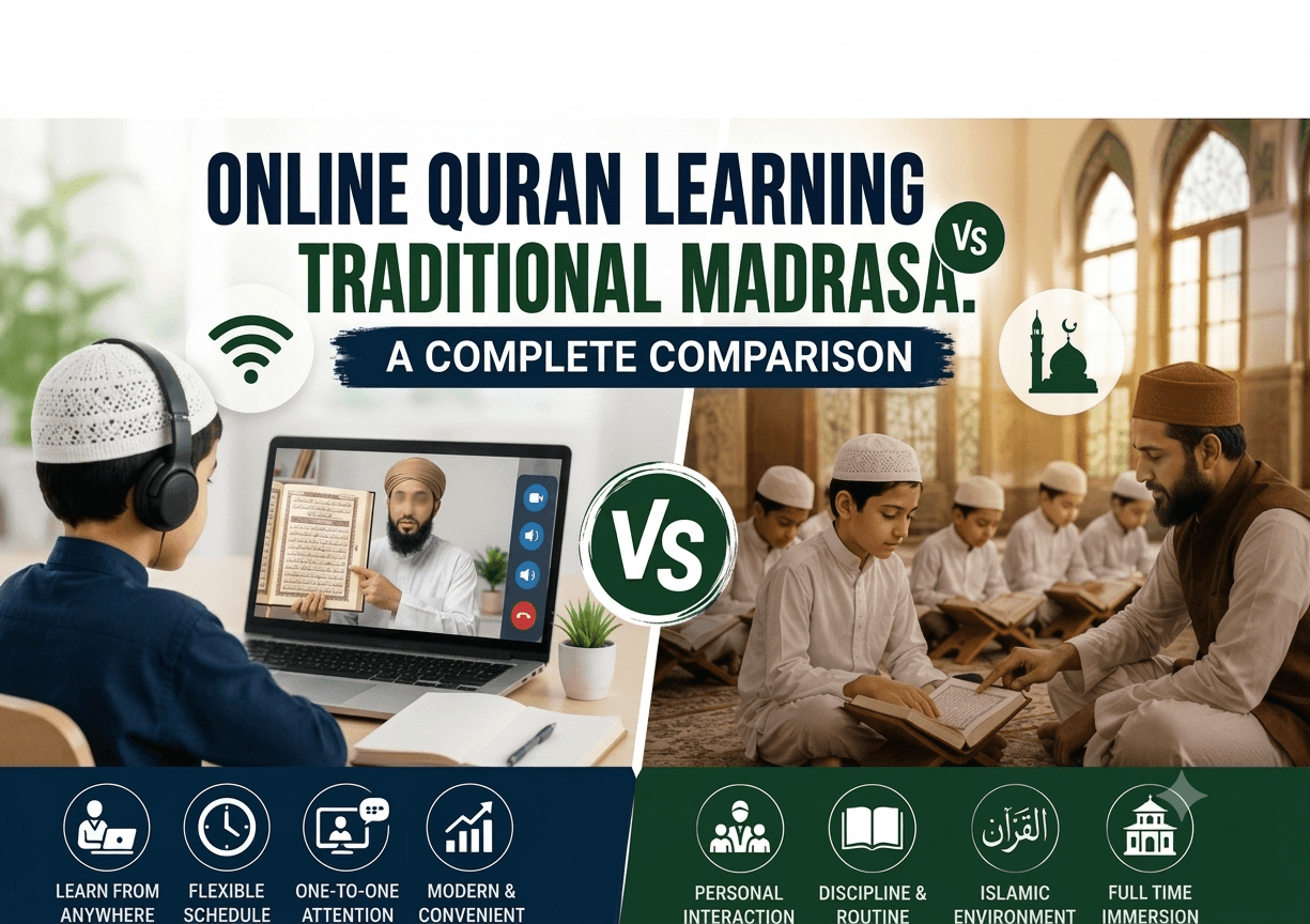 Online Quran Learning vs Traditional Madrasa: Full Guide